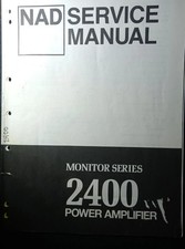 NAD 2400 Amplificatore Manuale