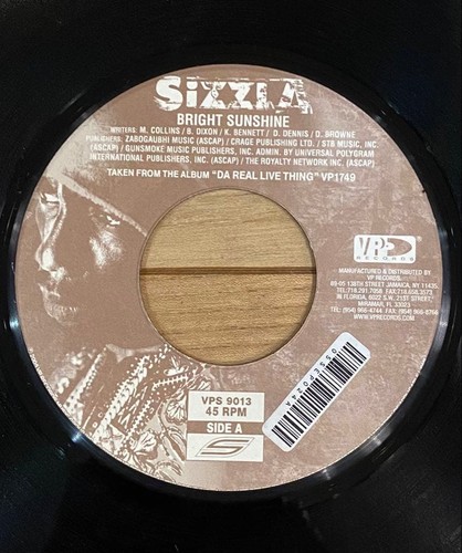 Sizzla bright sunshine - sizzla,
