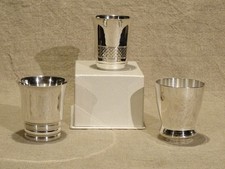 3 timbales de baptème  métal