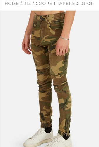 R13 jeans size ita - 30, beige