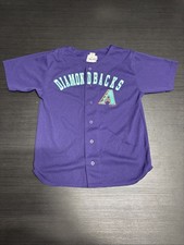 Maglia pulita taglia ragazzo grande 14-16 merce originale Arizona Diamondback 2001