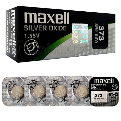 Batterie maxell 373 ossido - batterie,