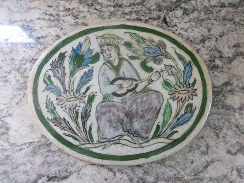 Antica piastrella fine xix - piastrella,