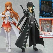 Modellino Anime Sword Art Online SAO Asuna Kirito PVC IN SCATOLA giocattolo modello regalo!