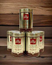 illy Caffè Macinato Espresso Intenso Tostatura Audace, 8,8 Oz Confezione da 6 BB 06/2027