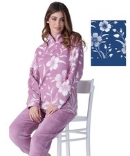Pigiama donna in caldo pile