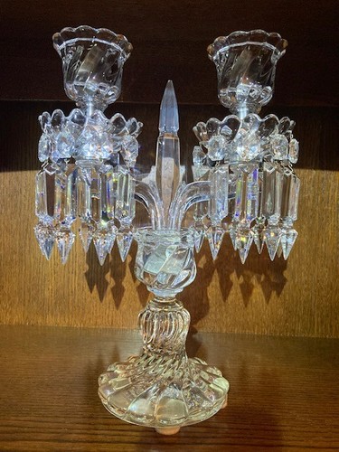 Candelabro baccarat cristallo - candelabro,