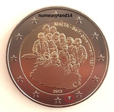 RARE DISPO 2 euro MALTE 2013