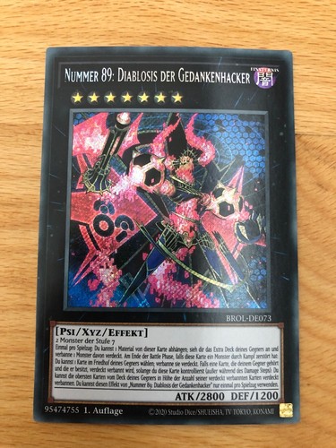 Secret rare numero - yu-gi-oh,