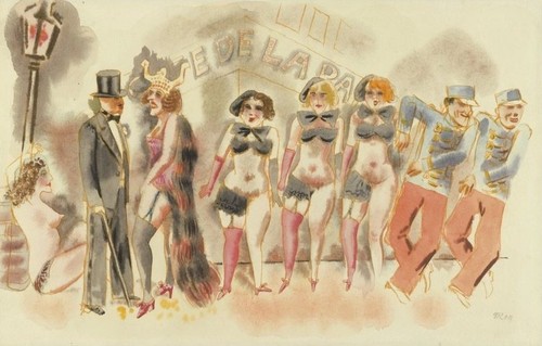 George grosz burlesque - grosz,