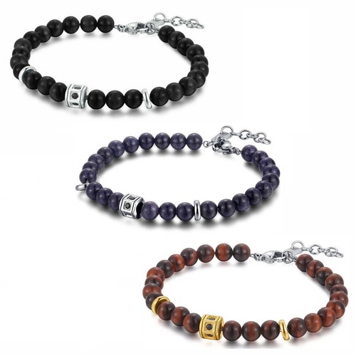 Bracciale uomo acciaio sagapo - bracciale,