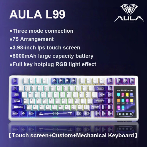 Aula l99 tri mode tastiera - l99,