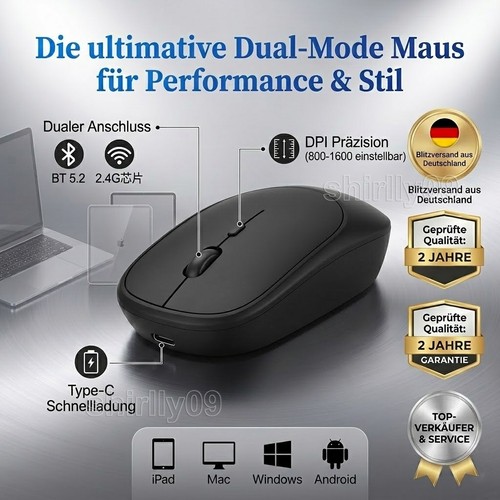 Mouse wireless bluetooth e - mouse,