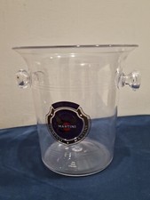 Cestello Per Ghiaccio Portabottiglia Originale MARTINI Plexiglass Made In Italy 