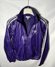 Jogging Giacca a Vento Adidas K-Way Viola M Donna Women Windbreaker Jacket