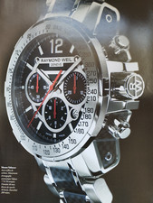 RAYMOND WEIL vintage Print Ad