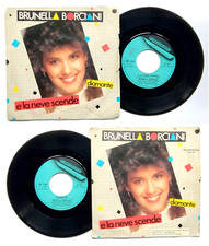 7"45 Brunella Borciani E La Neve Scende Diamante Pop Italodisco Italo Disco 1983