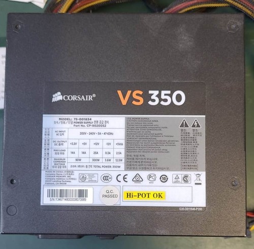 Alimentatore corsair vs350 - alimentatore,