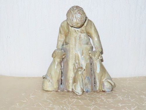 Figure ceramica multicolore - in,