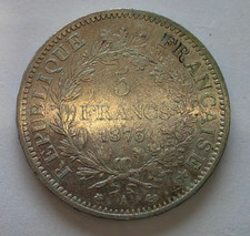 Argento 900 5 Franchi 1875 