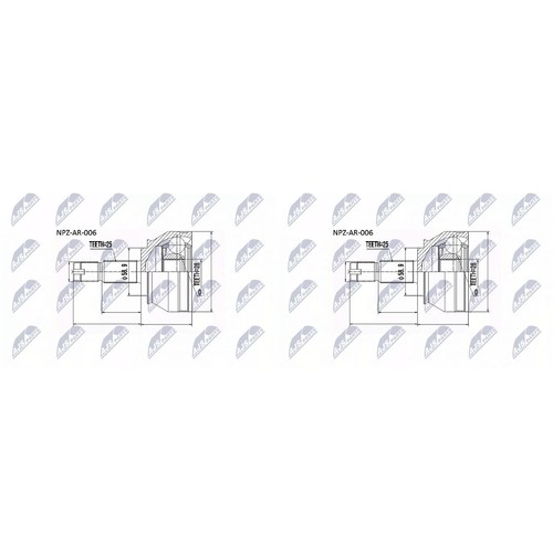 Nty set giunto - nty, albero