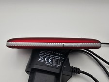 Doro Primo 366 Cellulare per Anziani Rosso con Base di Ricarica e Alimentatore - SENZA Batteria