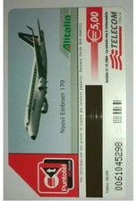 Scheda Telefonica Telecom Italia Alitalia Tiratura Limitata Limited Editions 