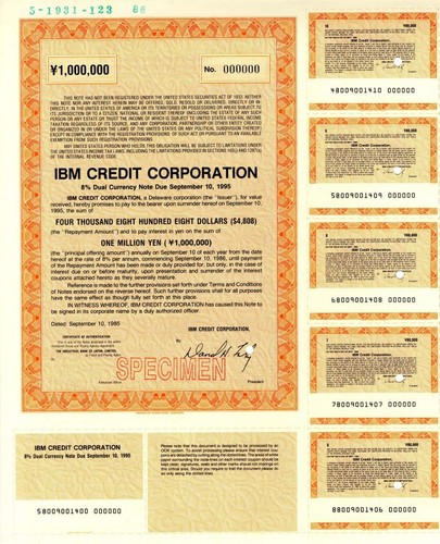 Ibm credit corporation - ibm,