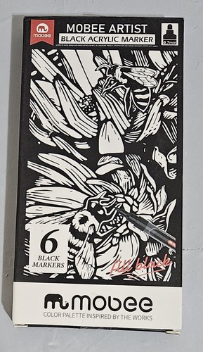 Mobee artist black - mobee, acrylic