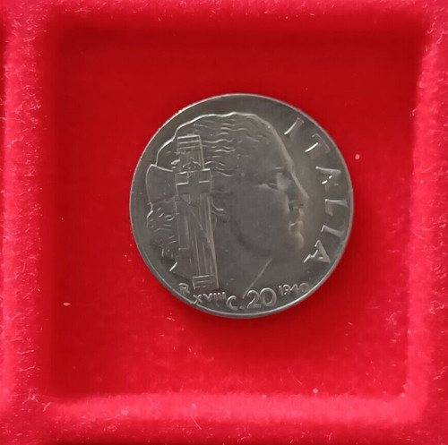 Italia regno moneta - da, 20