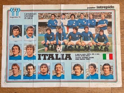 Squadra italia argentina - italia, 78