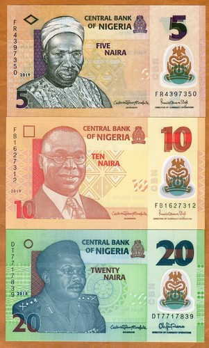 Set nigeria 20 - nigeria,, 5;10;20