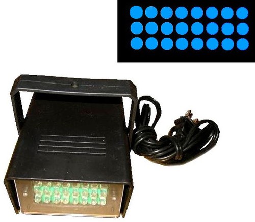 Luce stroboscopica led blu - led,