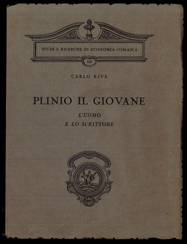 Plinio giovane uomo e - giovane:, lo