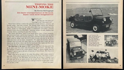 Austin mini moke beach buggy - mini-moke,