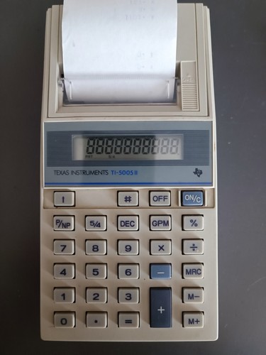 Texas instruments 5005 - texas, ti-5005-ii