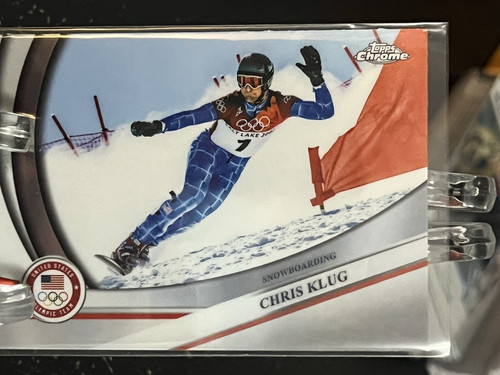 Chris klug 2026 topps cromo - chris,
