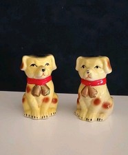 Sale Pepe In Ceramica Forma Cani Cuccioli Vintage Collezione Raro