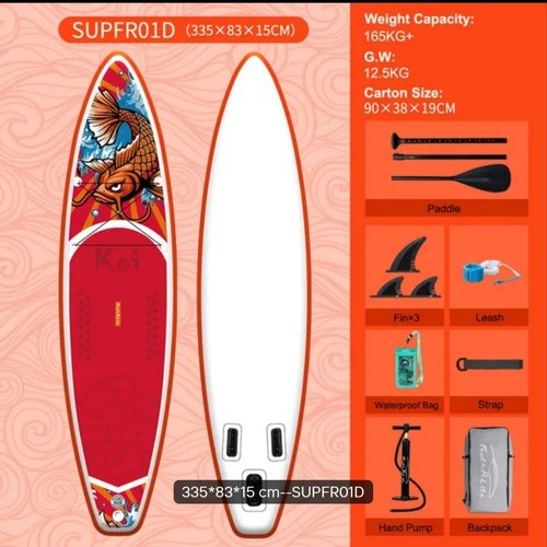 Tavola sup gonfiabile - gonfiabile, koi