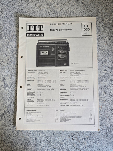 Manuale servizio originale - manuale, di