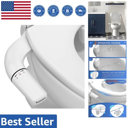 Ultra slim dual nozzle bidet - ultra-slim,
