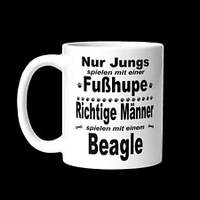 Tazza Beagle - Mug Solo Ragazzi Giocano Con Clacson Uomo Regalo