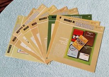 10 Fascicoli Meraviglie dei francobolli Fratelli Fabbri Editori - Filatelia