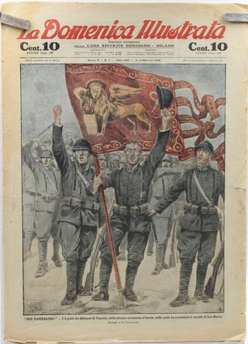 Domenica illustrata ww1 - ww1, arditi