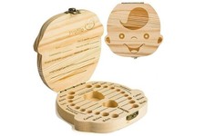 Porta Dentini Cofanetto Legno