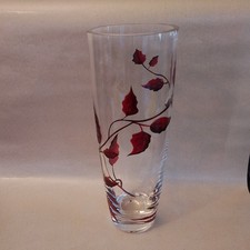 Vaso Ovoidale Foglia Rubino
