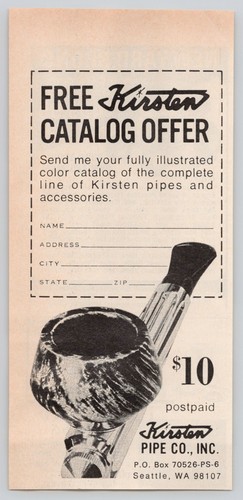 Kirsten pipe catalog seattle - pipe,