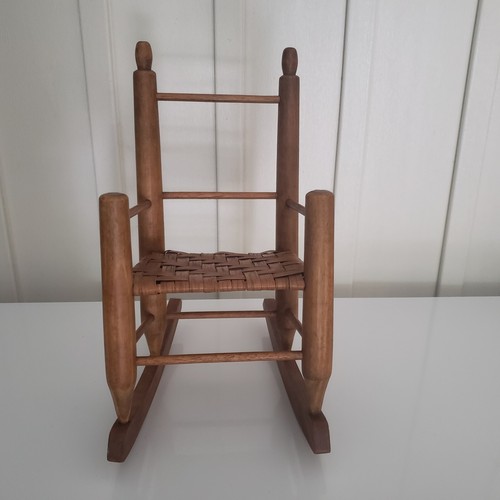 Sedia dondolo vintage - a,