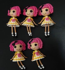 LOTTO 5 FIGURINE Mini Bambola Serie Lalaloopsy #dsg3