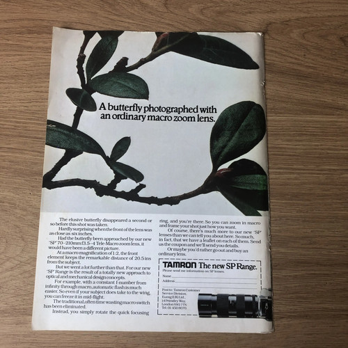 Cams20 magazine advert 11x8 - magazine,